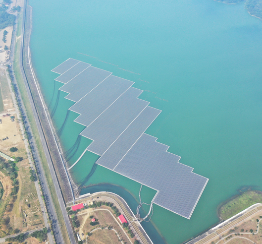 Agongdian - Floating solar project Taiwan