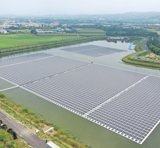 Gongguan - Floating solar project Taiwan
