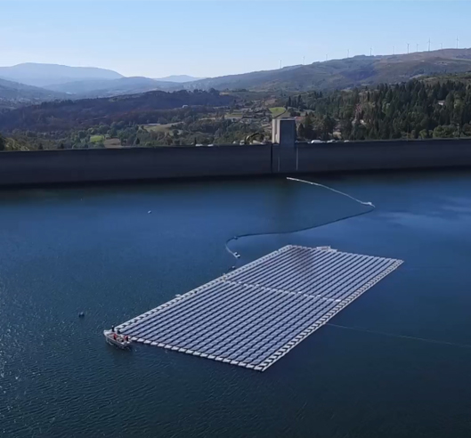 Alto Rabagao - Floating solar project Portugal, Europe