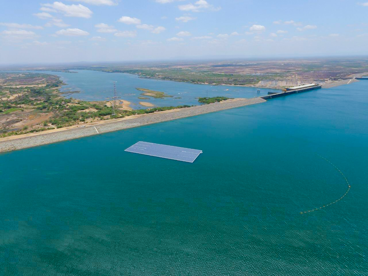 Sobradinho FPV plant - Brasil Sobradinho floating PV plant in Brasil