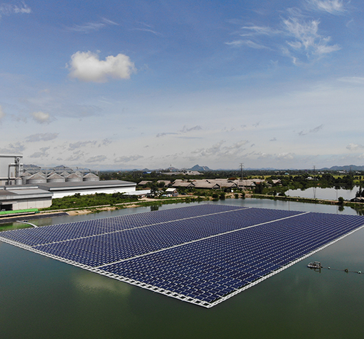 Don Sai floating PV plant in Thailand