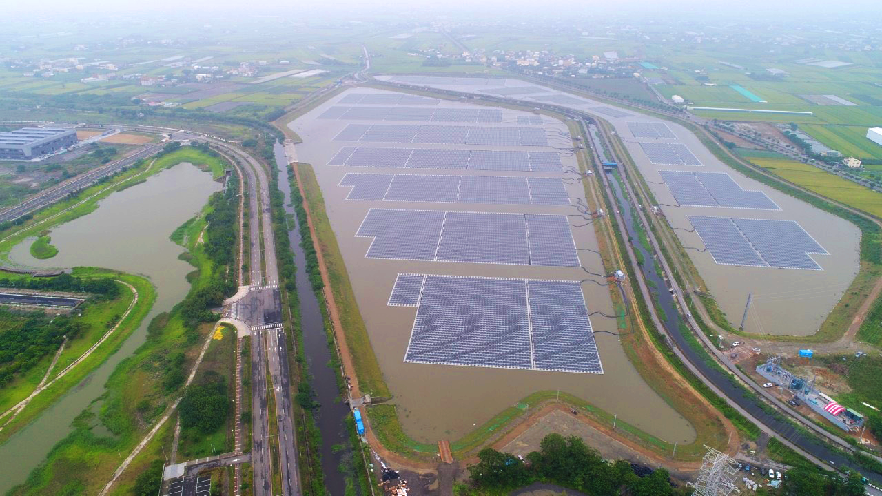 Wanxing FPV plant - Taiwan Wanxing floating PV plant in Taiwan